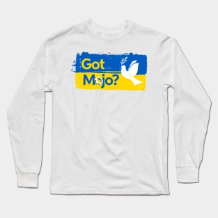 Got Mojo? Ukraine Flag Long Sleeve T-Shirt